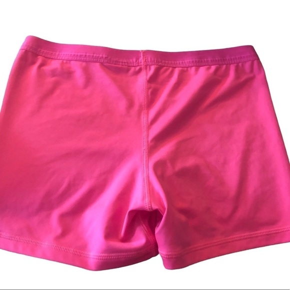Nike GolfTour Performance Dri Fit Kick Shorts Size S Hot Pink Fitted N Summer - Picture 2 of 5
